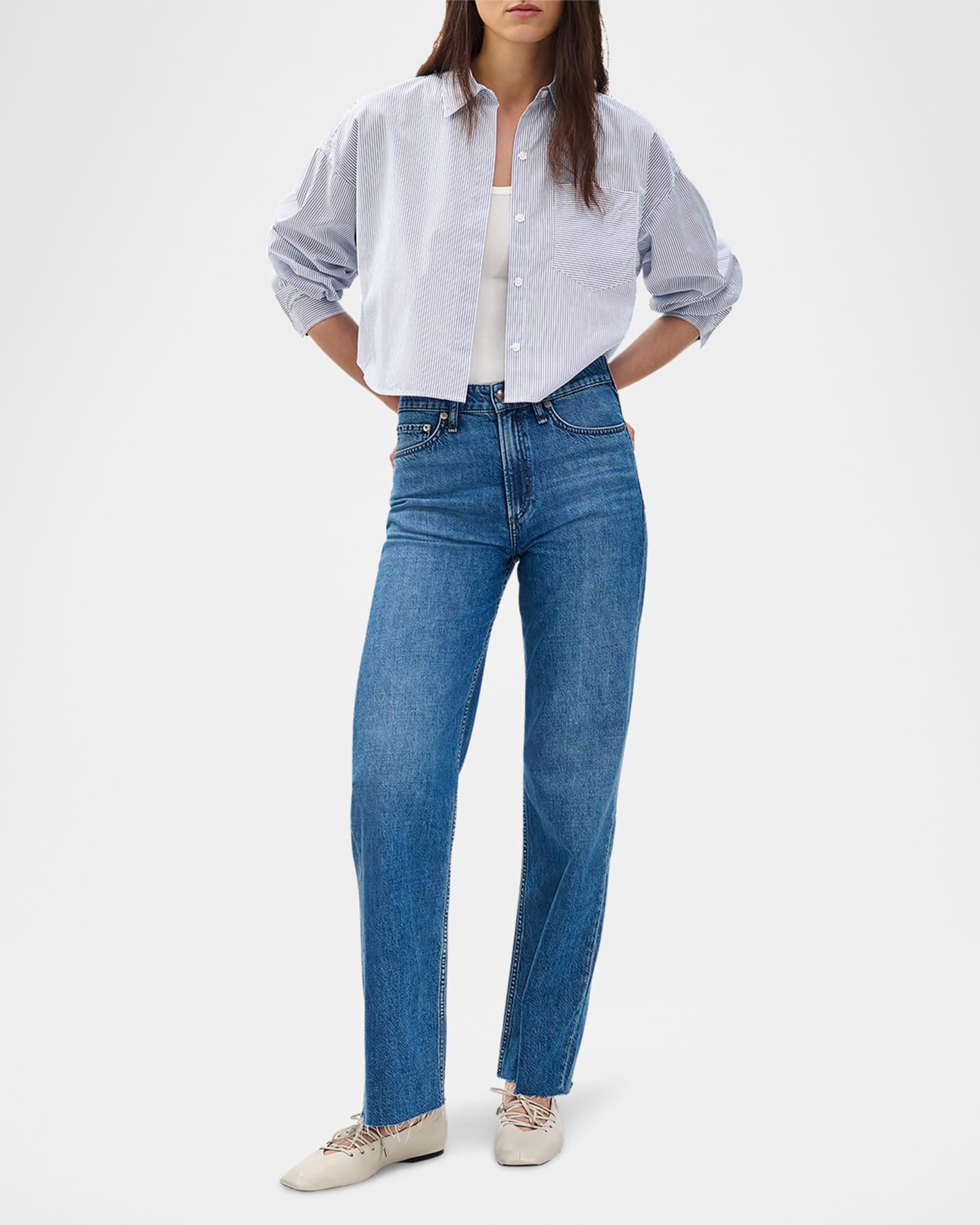 Marin Cropped Shirt Product Image