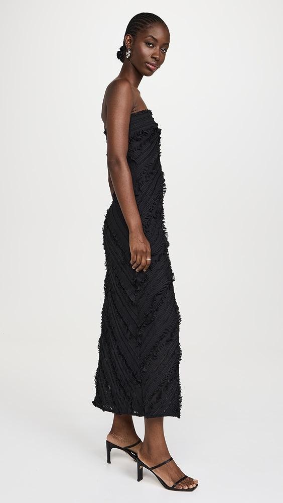 endless rose Strapless Ruffled Maxi Dress | Shopbop Product Image