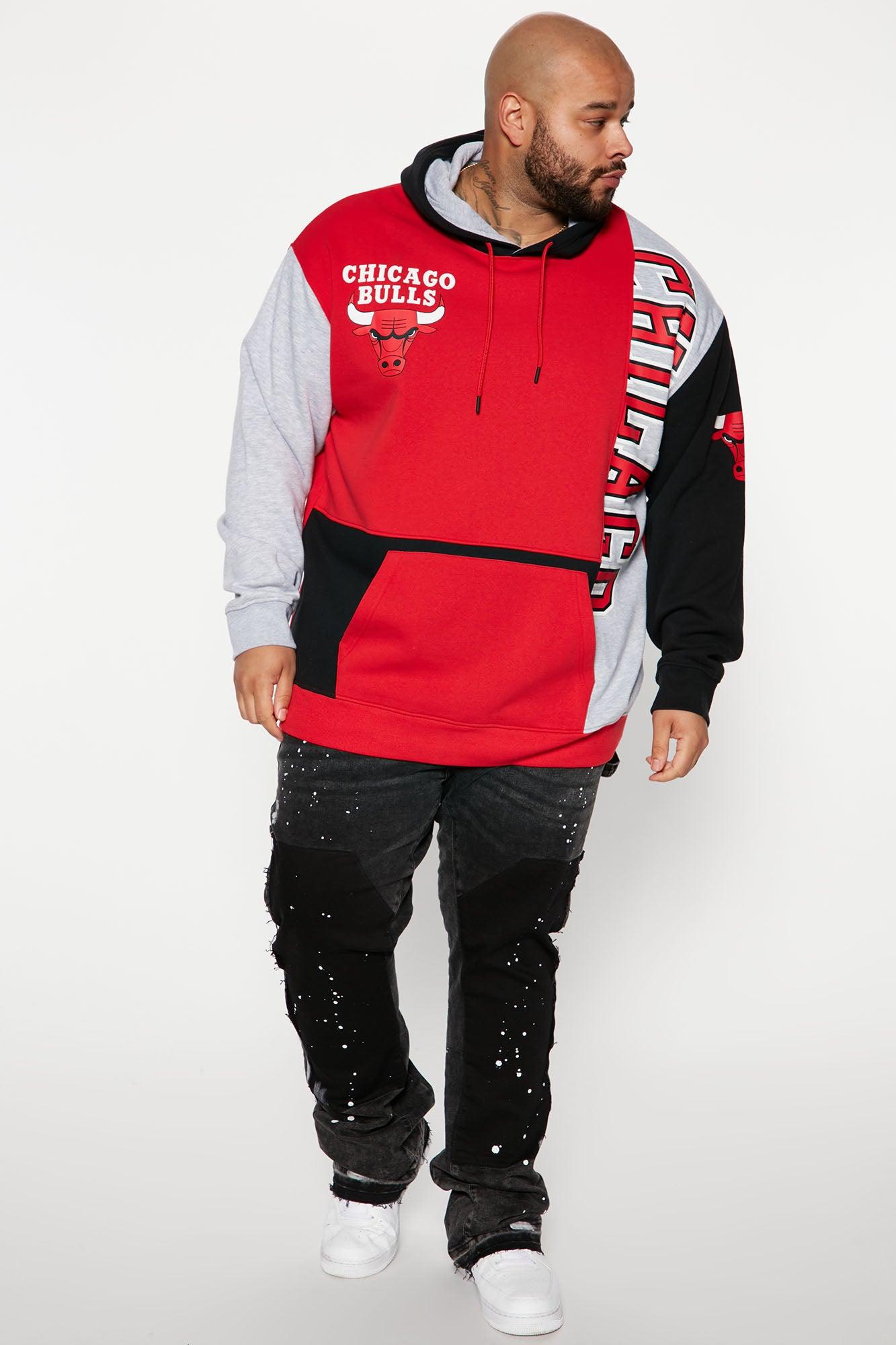 Chicago Bulls Offset Hoodie - Red Product Image