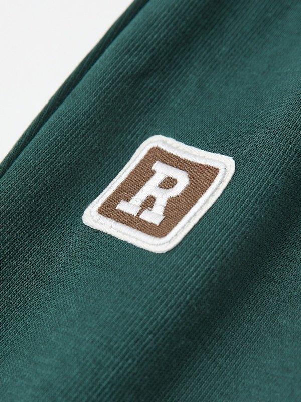 Logo Detail Terry Casual Pants Product Image
