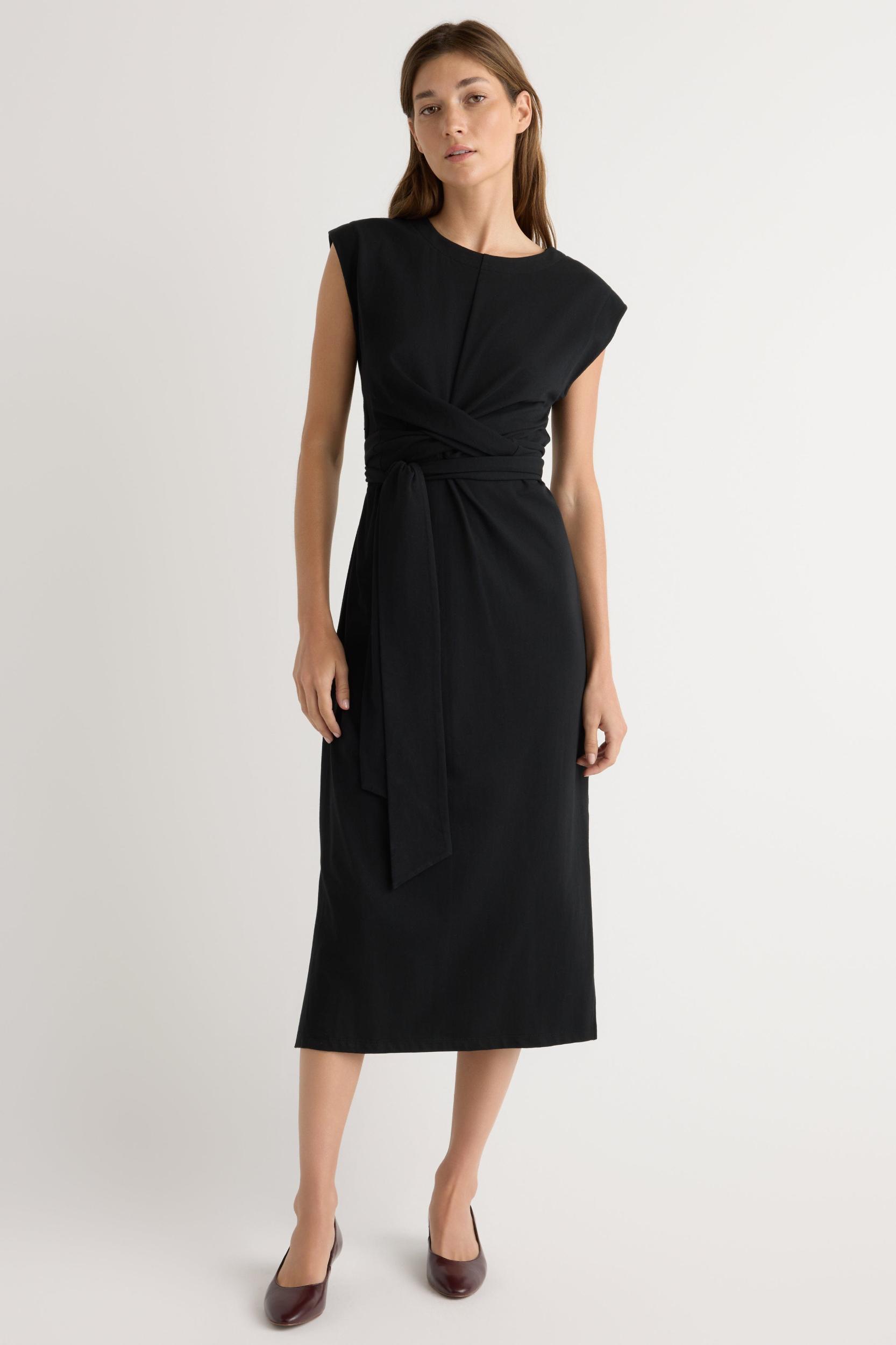 Fei Tie-Front Organic Cotton Dress Product Image