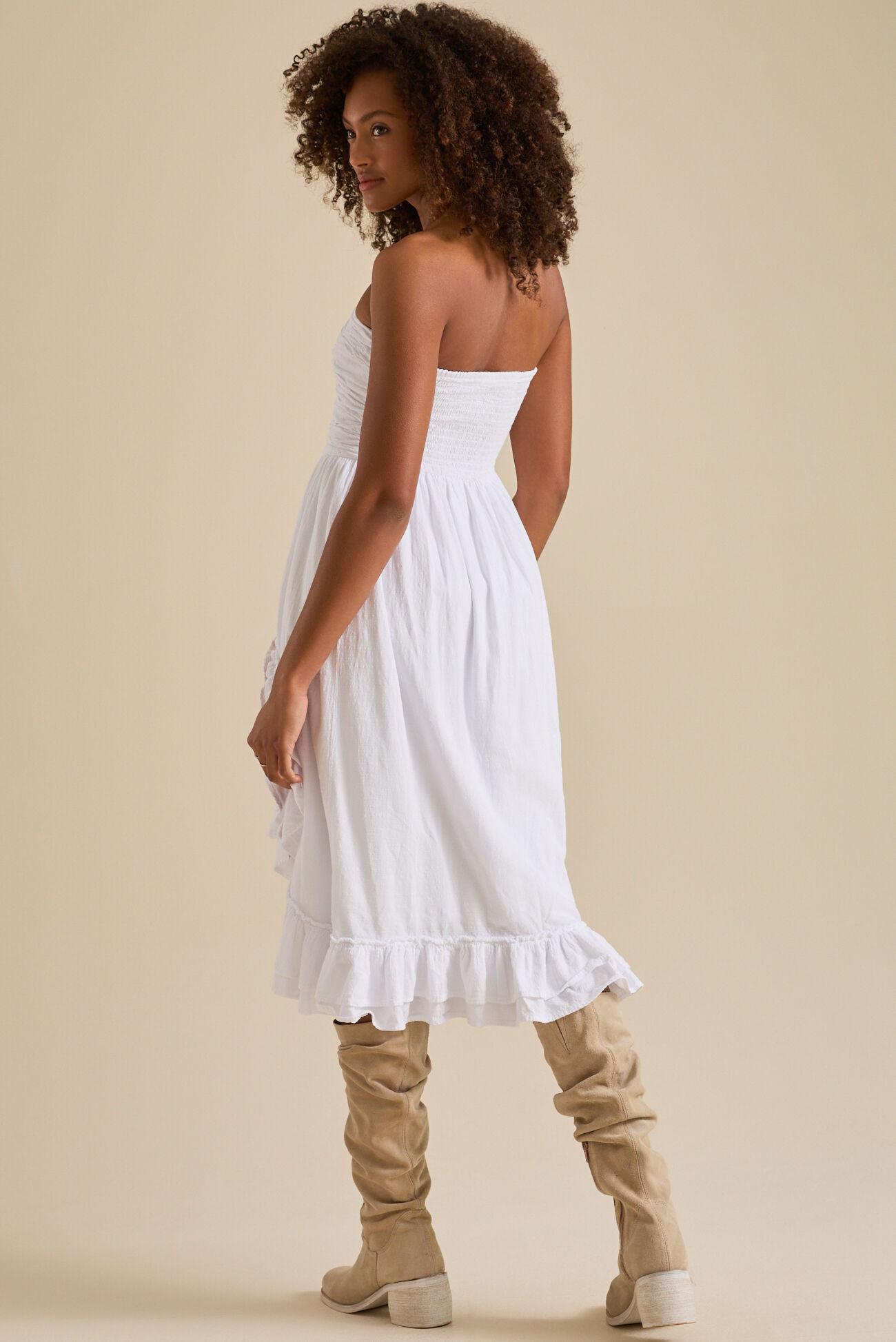 Sierra Strapless Midi Dress Product Image