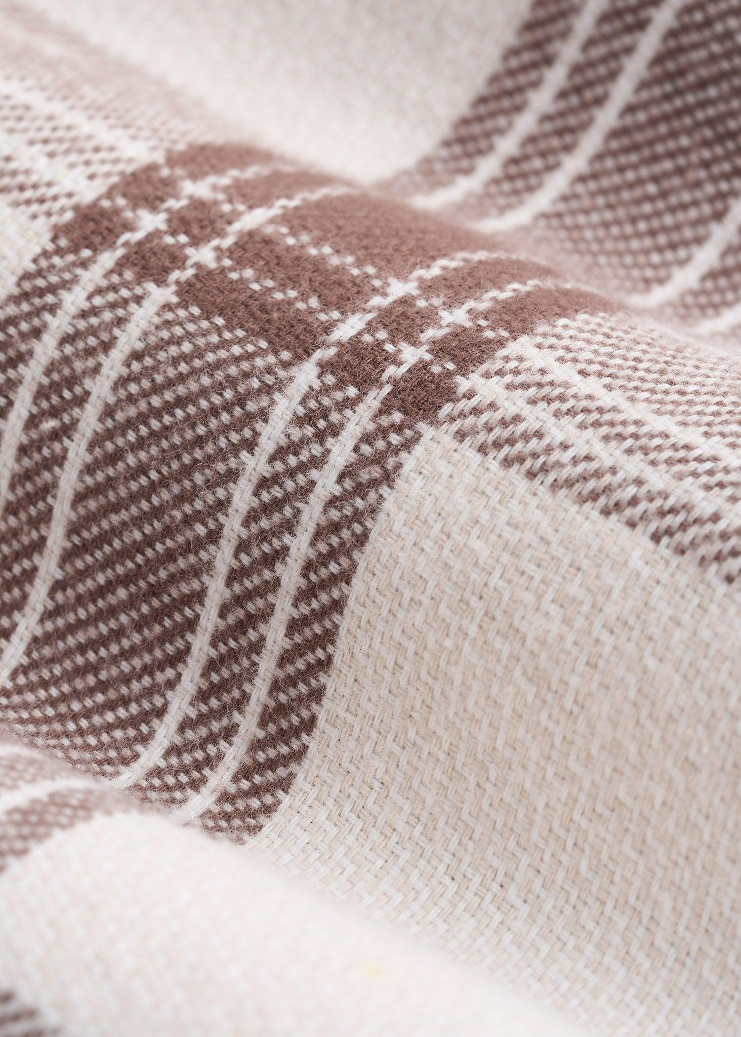 Nelson Flannel Shirt for Tall Men in Beige Plaid Male Product Image