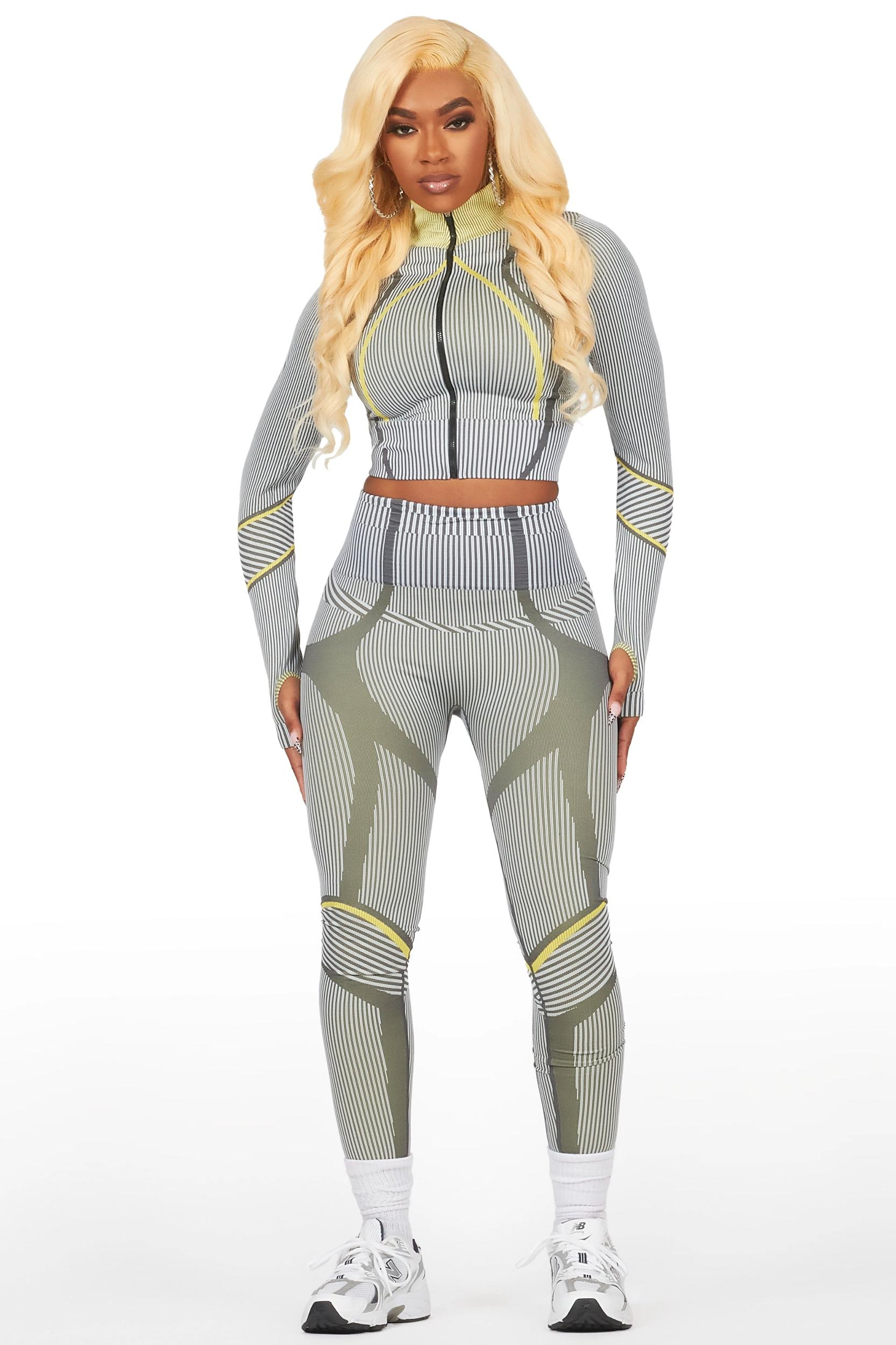 Nikki Hot Pink Painted Active Set Female Product Image