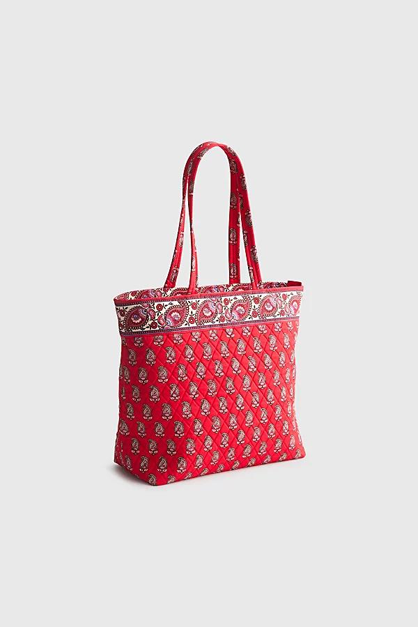 Vera Bradley Quilted Cotton Zip Tote Bag Womens at Urban Outfitters Product Image