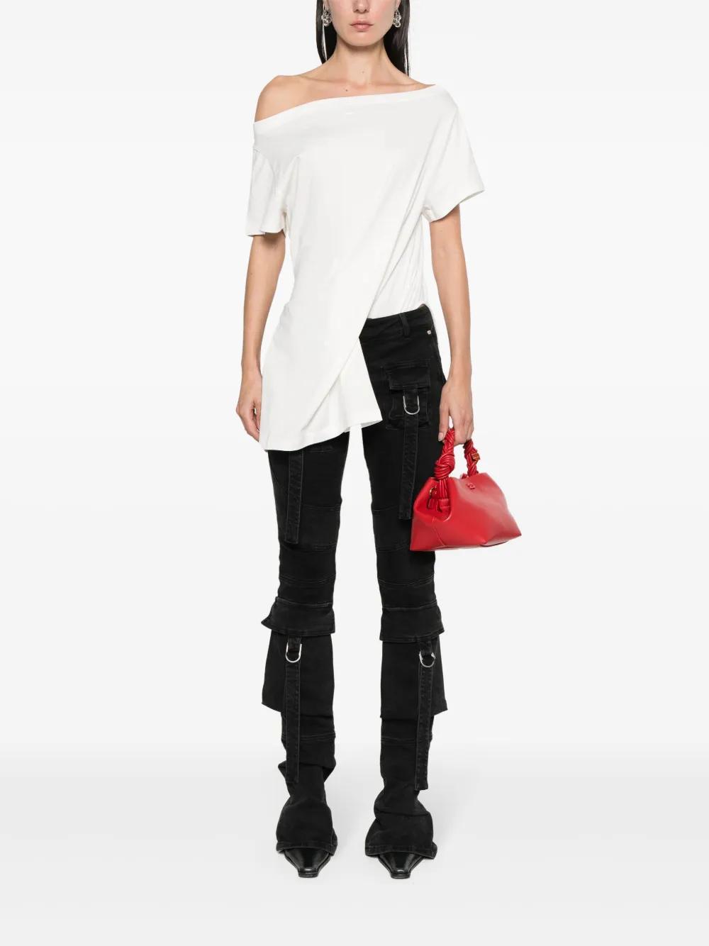 boat-neck cotton bodysuit Product Image