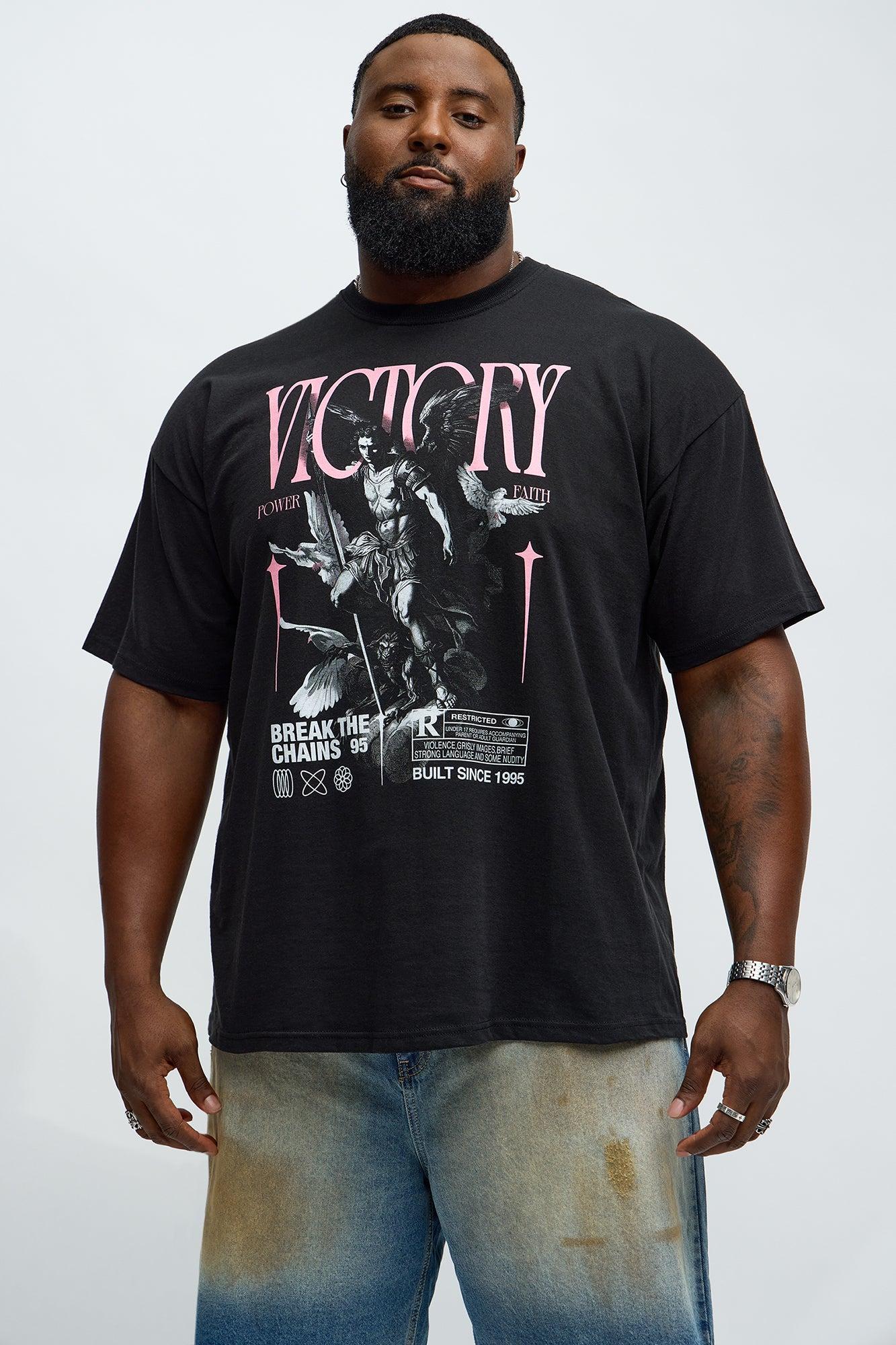 Victory Power Faith Short Sleeve Tee - Black Male Product Image