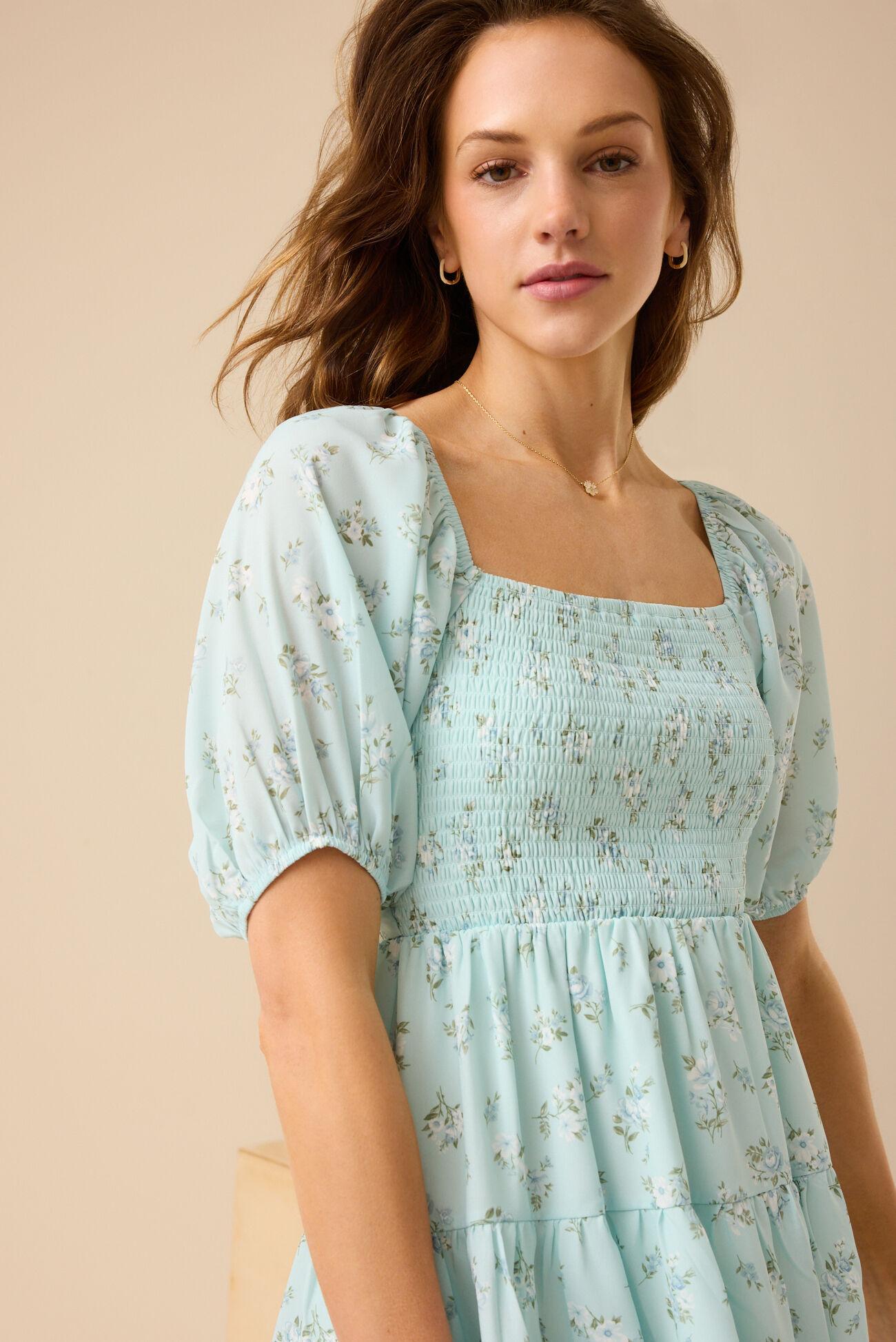 Bethany Floral Mini Dress Product Image