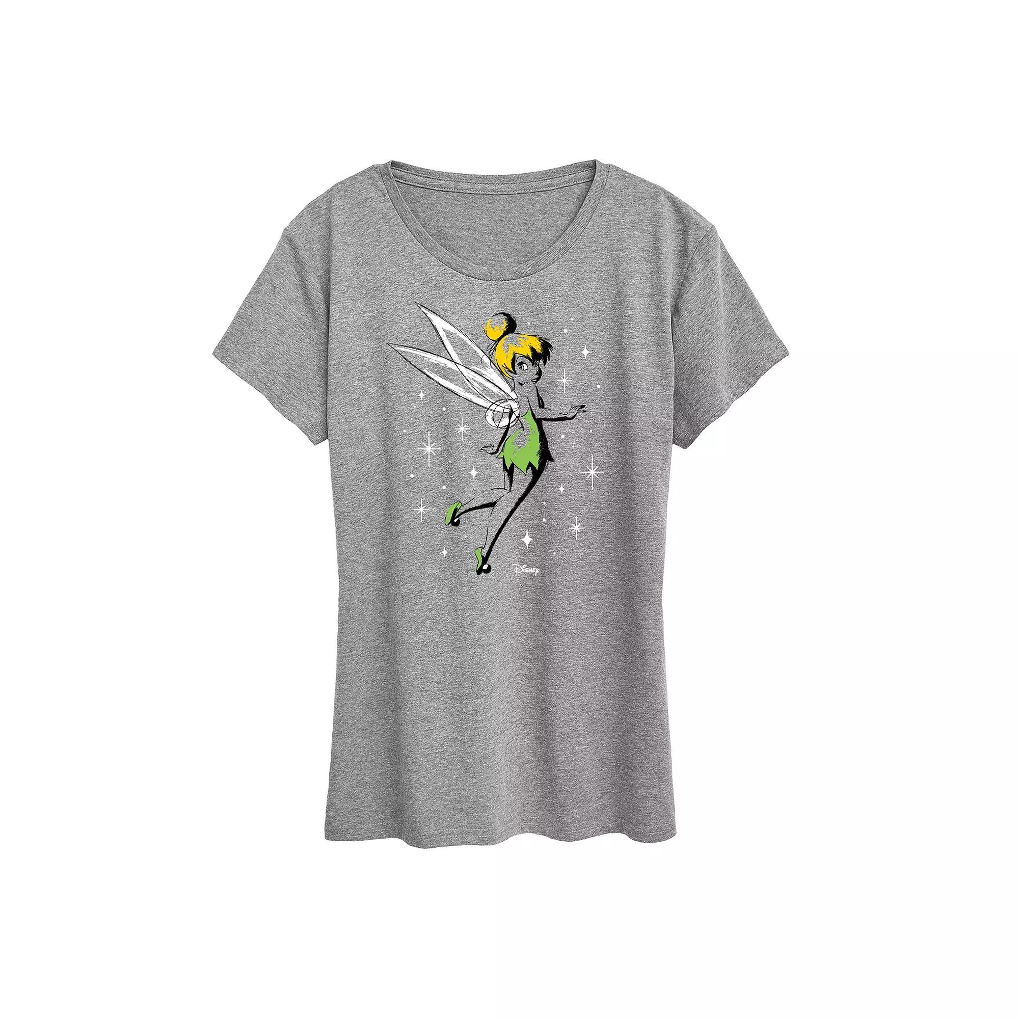 Disney's Tinker Women's Bell Sketch Graphic Tee, Girl's,  Product Image