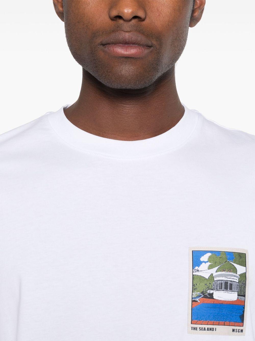 patch-detail T-shirt Product Image