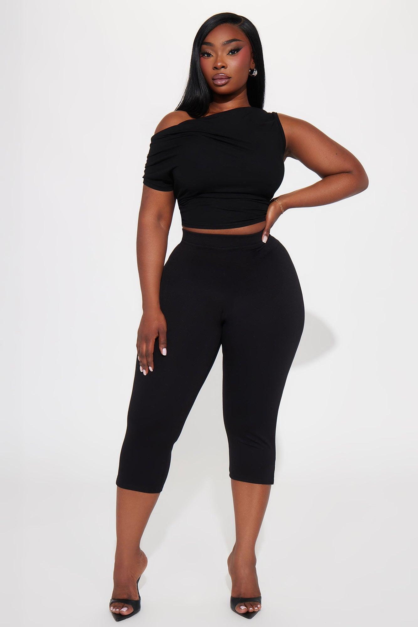 All My Potentials Capri Legging - Black Product Image