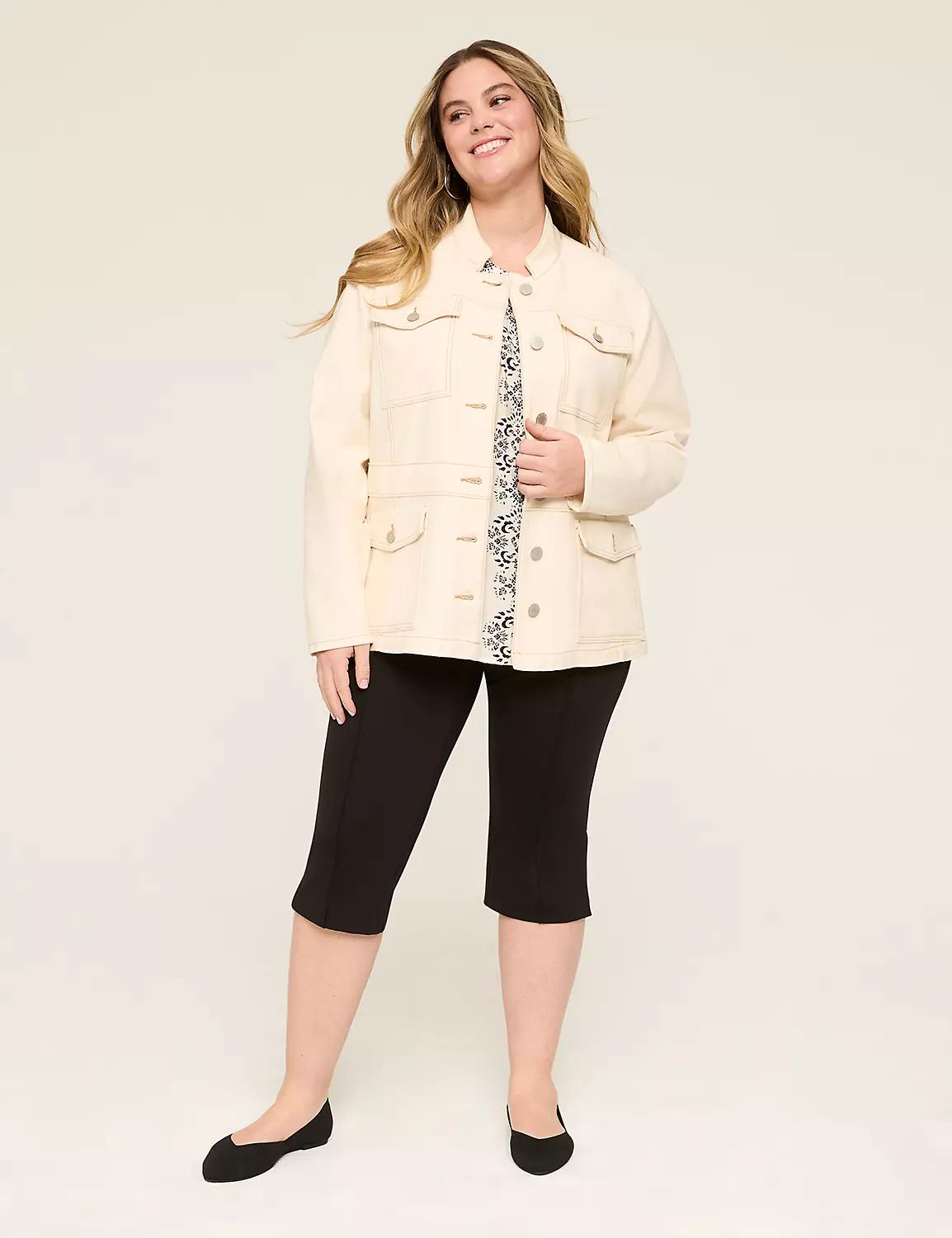 Stretchy Dobby Utility Jacket Product Image