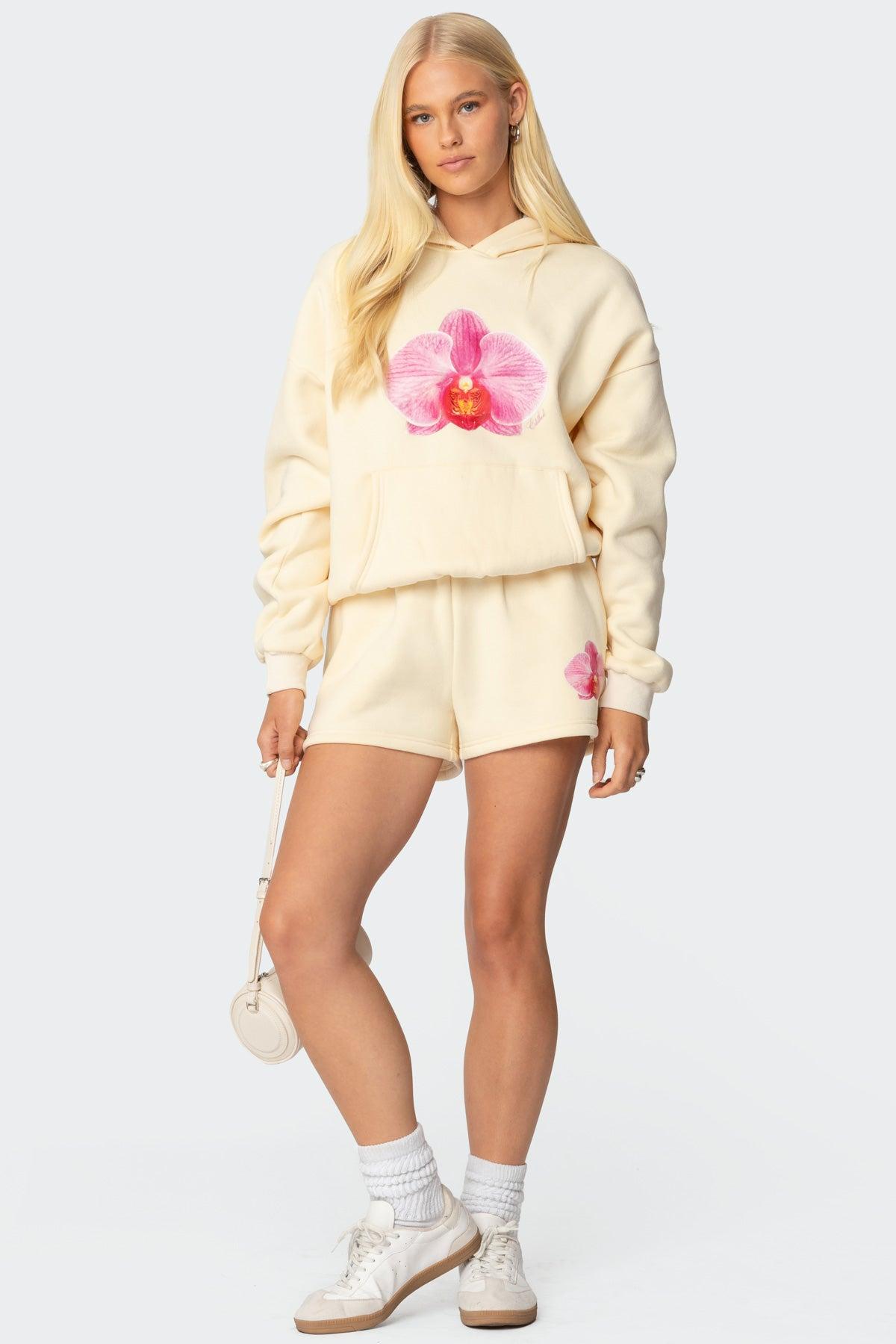 Orchid Babe Sweat Shorts Product Image