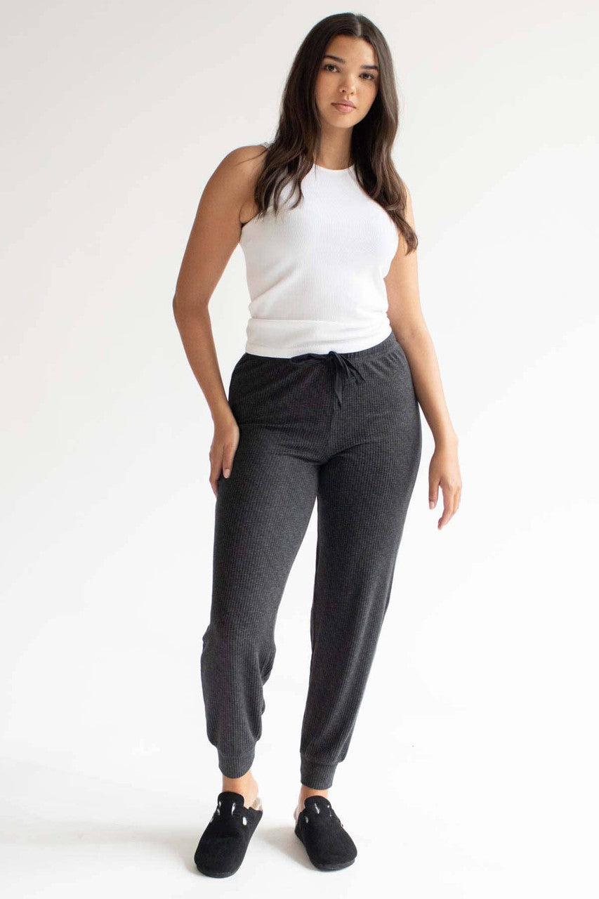 White Ribbed Seamless Tank (Extended Sizes) Product Image