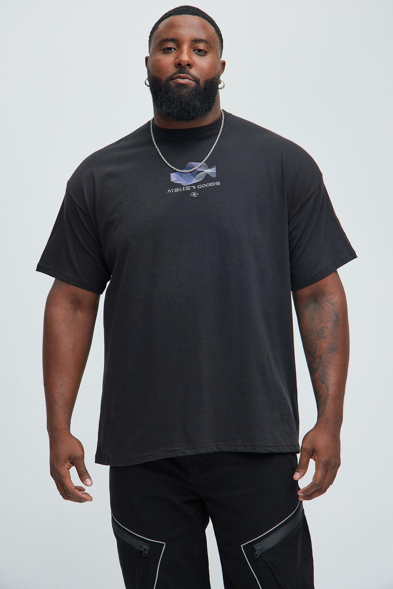 Futurism Short Sleeve Tee - Black Product Image