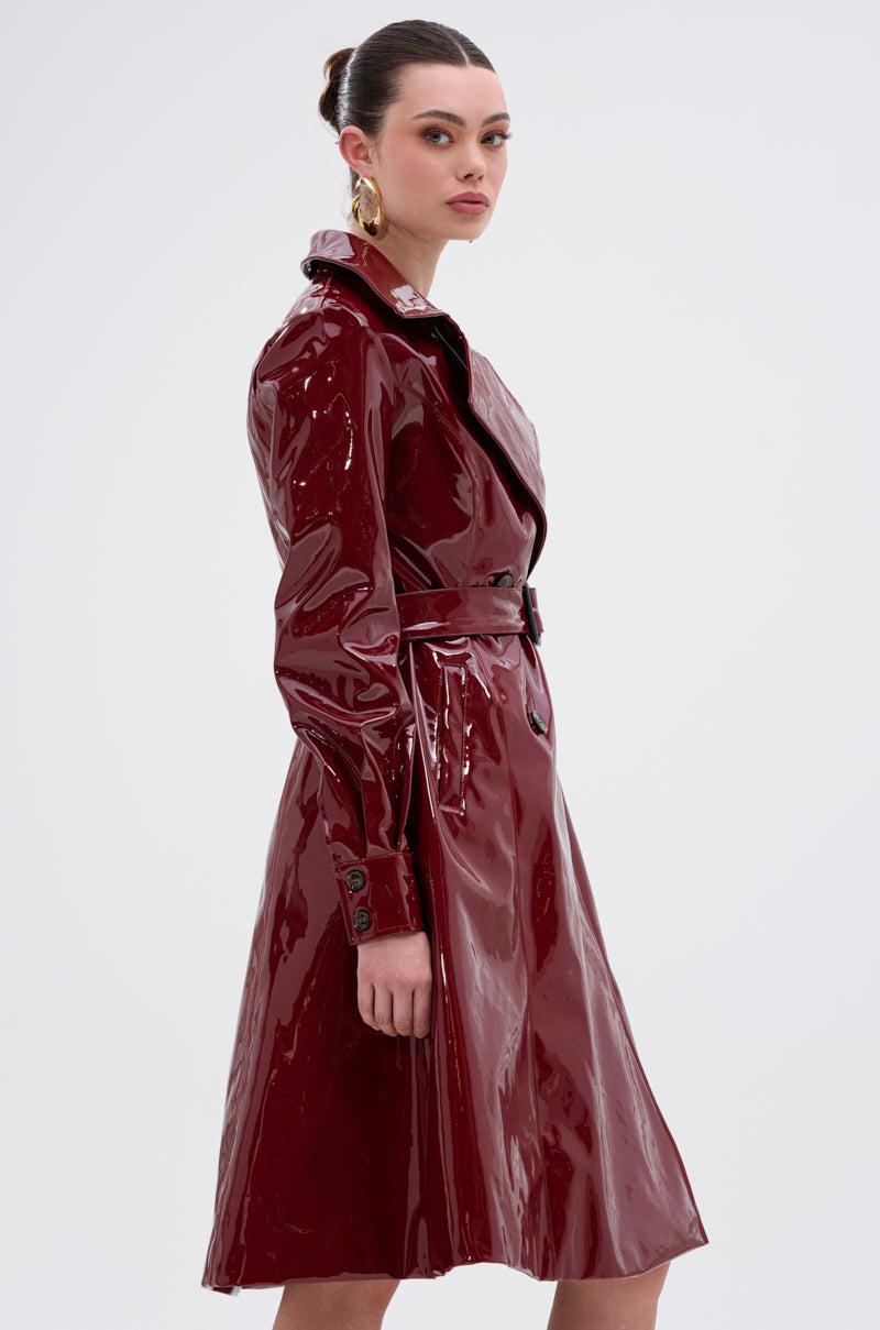 MITICA PATENT TRENCH COAT Product Image