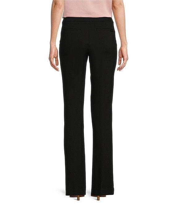 Anne Klein Compression Knit Flare Leg Pants Product Image