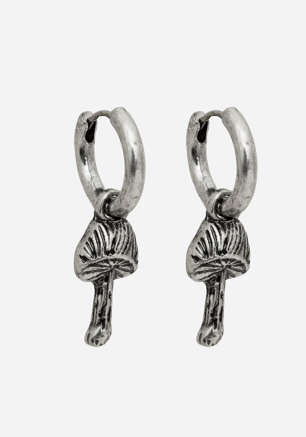 Fabula Charm Hoop Earrings Product Image