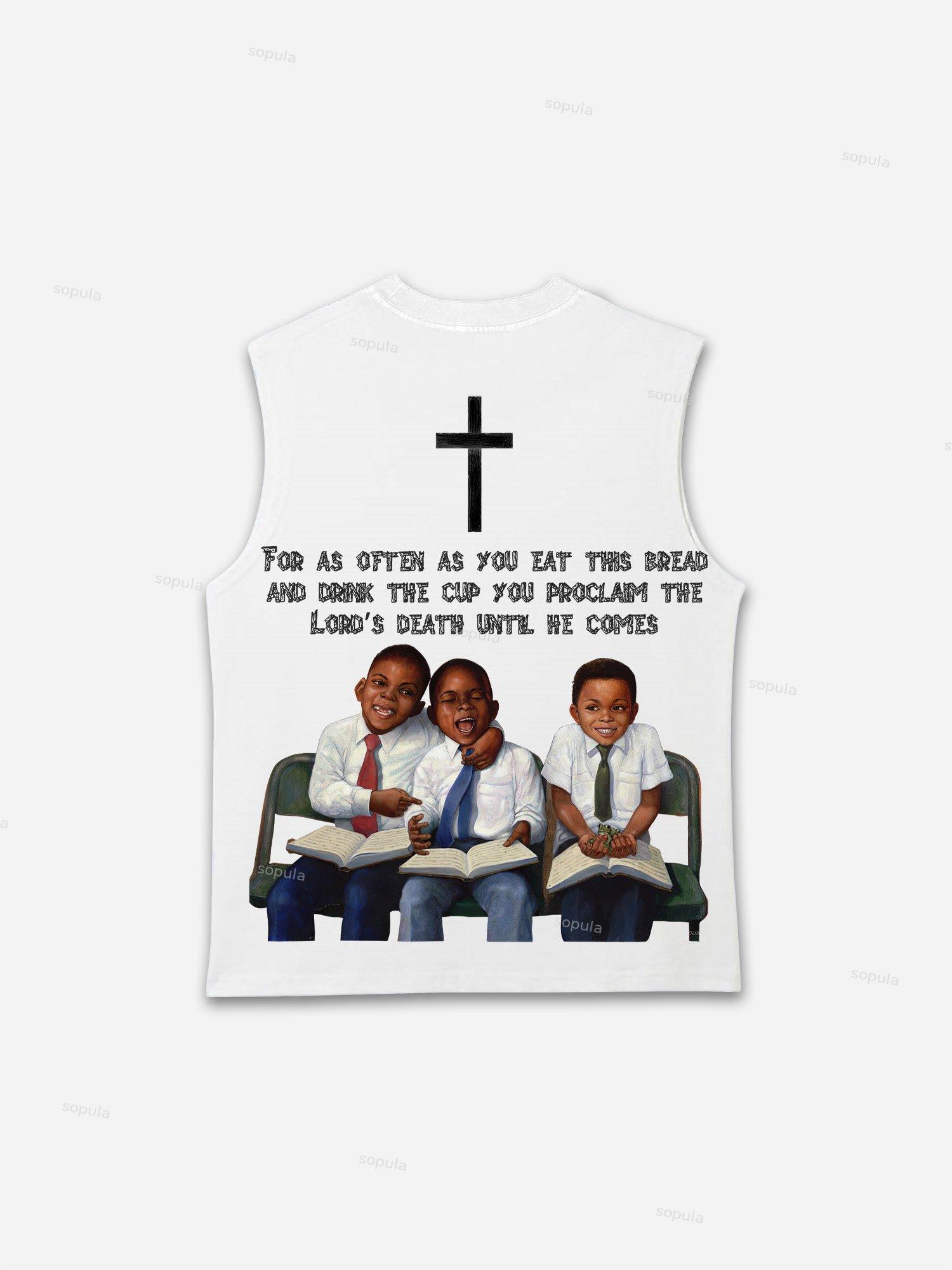 Vintage First Sunday Graphic Men's Tank Top Product Image