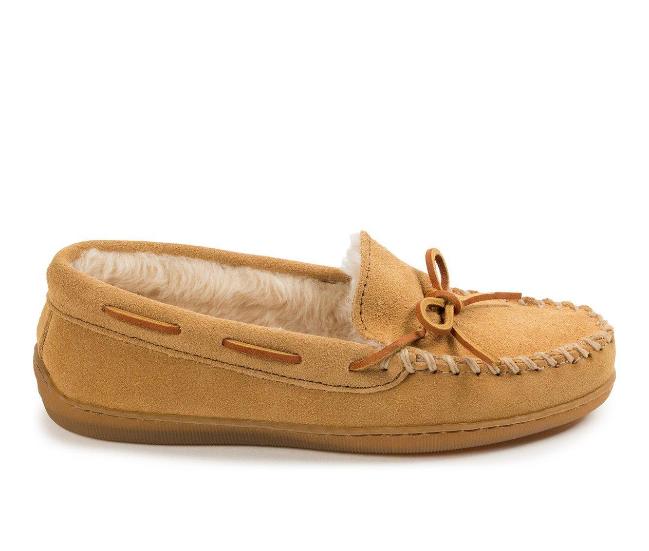 Minnetonka Women's Pile Lined Hardsole Moccasins Product Image