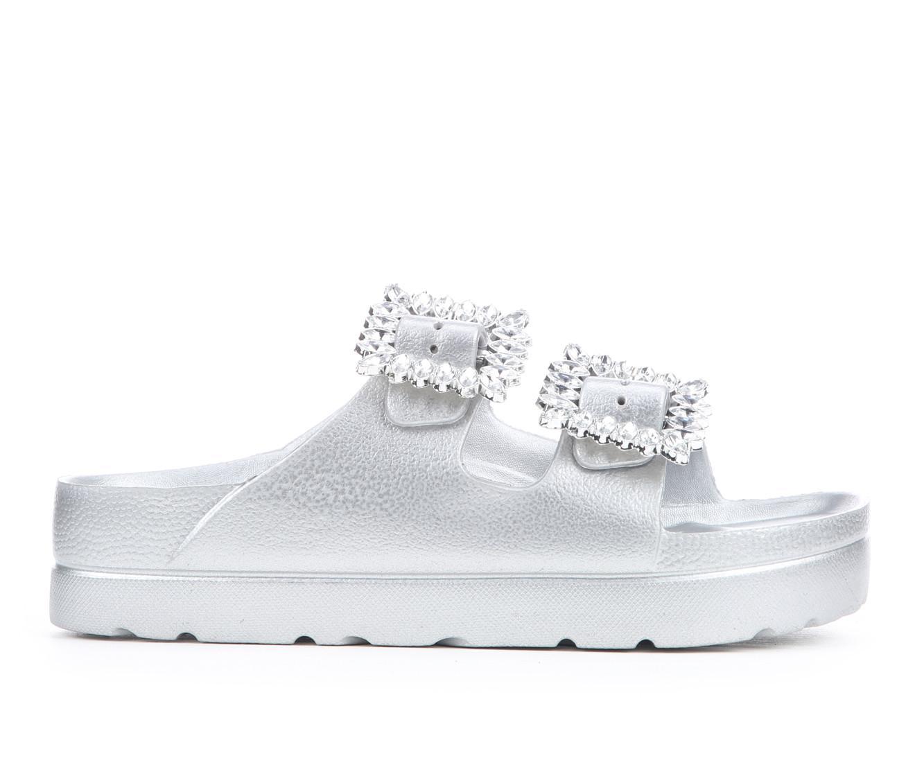 Women's MIA Kiana Rhinestone Platform Sandals Product Image