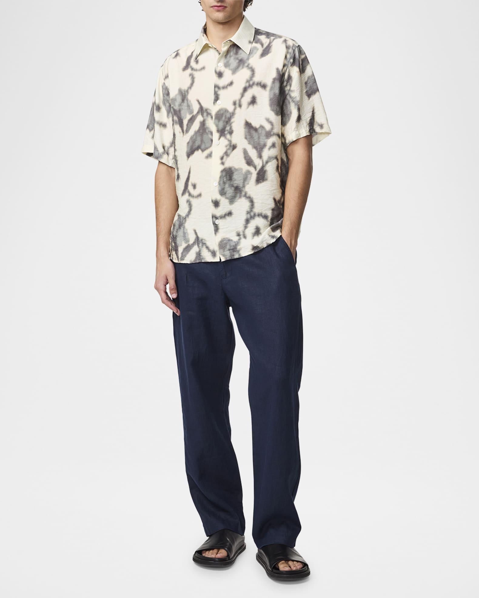 Men's Freddy Floral Short-Sleeve Shirt Product Image