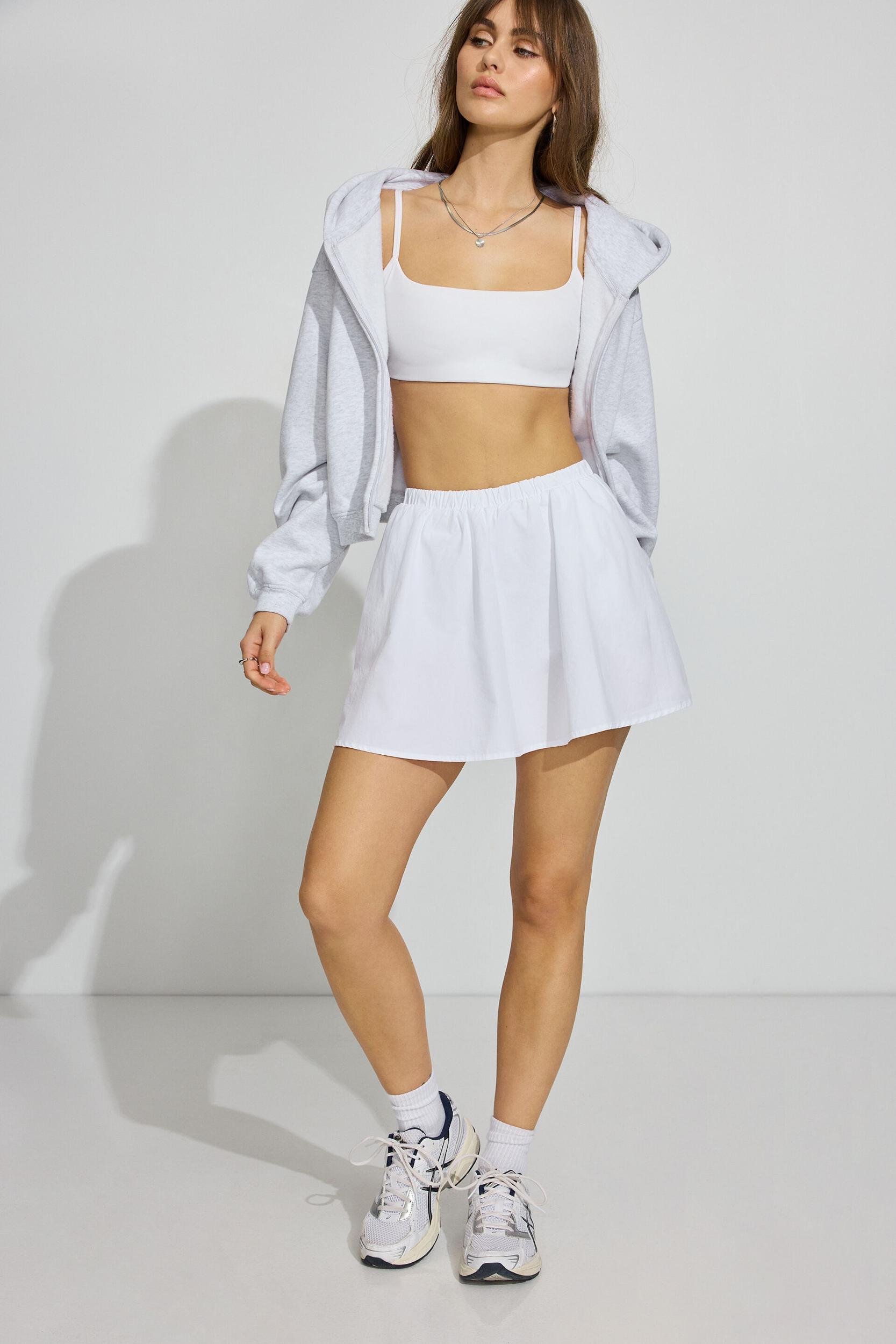 Peyton Poplin Skort Product Image