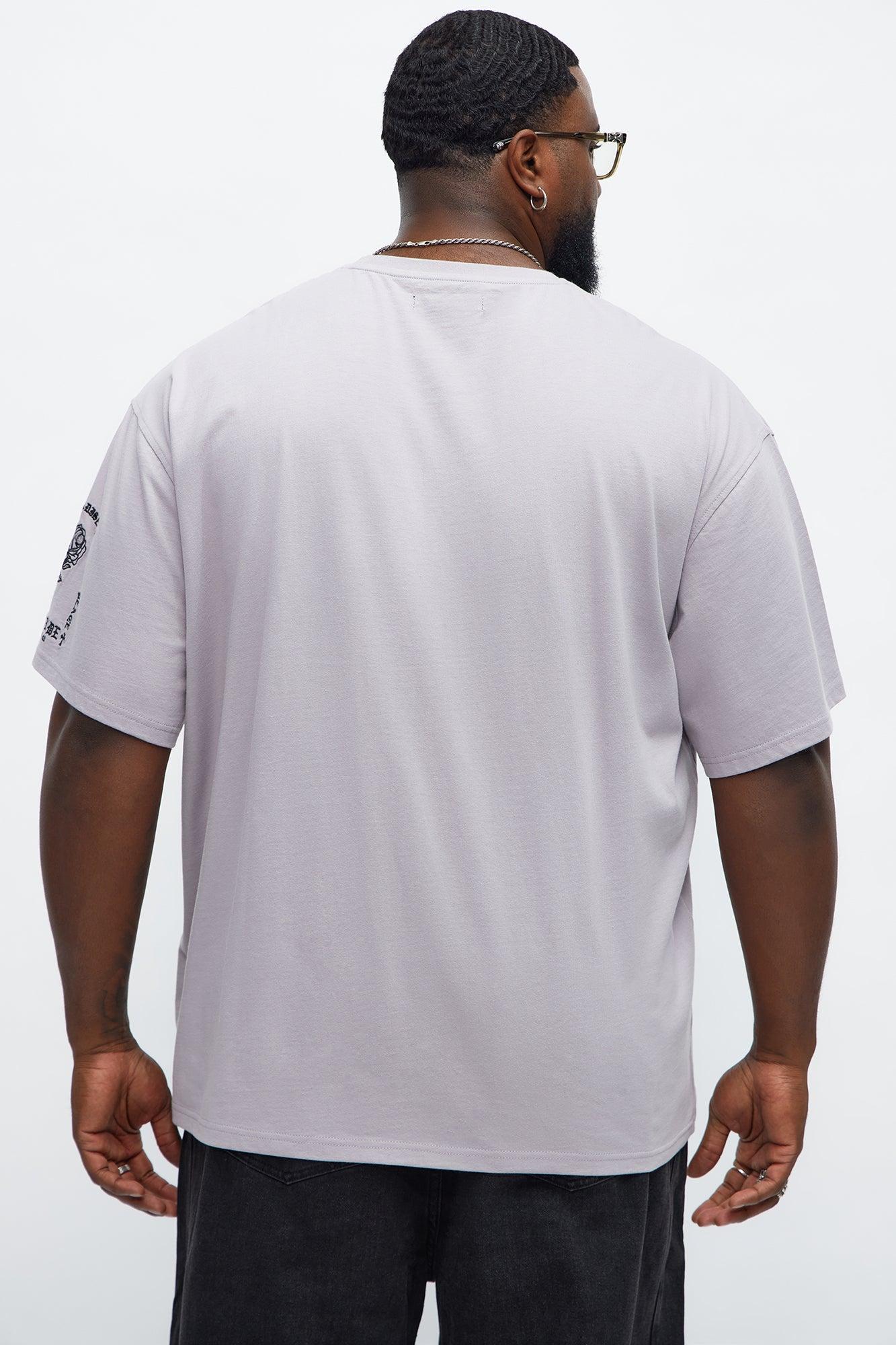 Short Sleeve Solitude From Chaos Tee - Dark Grey Male Product Image