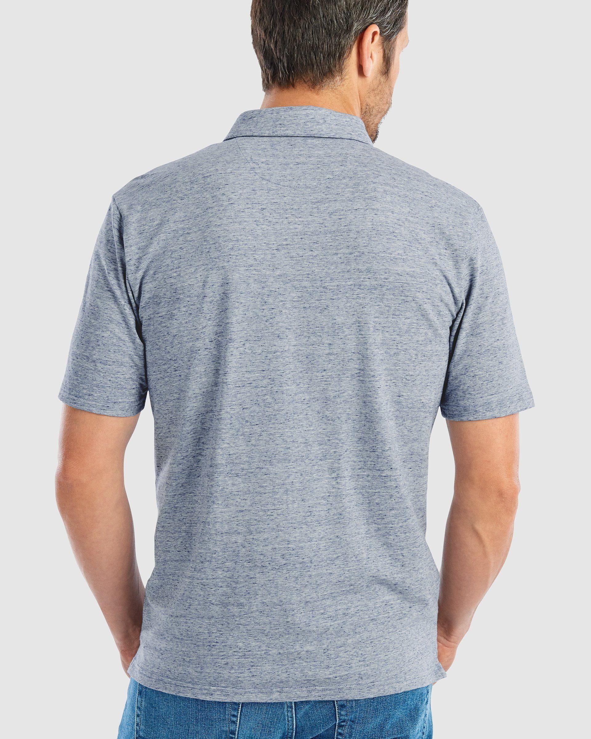 GS- TEST -  Heathered Original Polo Product Image