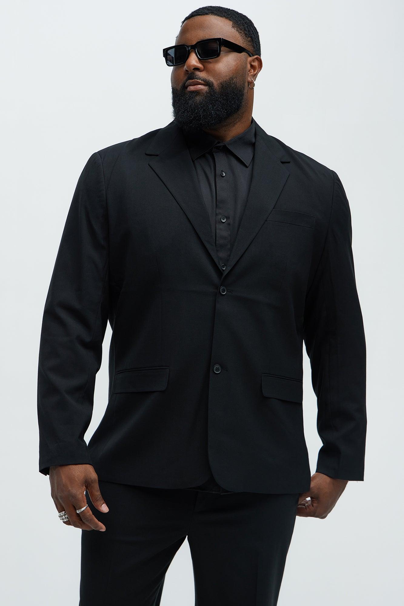 The Modern Stretch Suit Jacket - Black Product Image