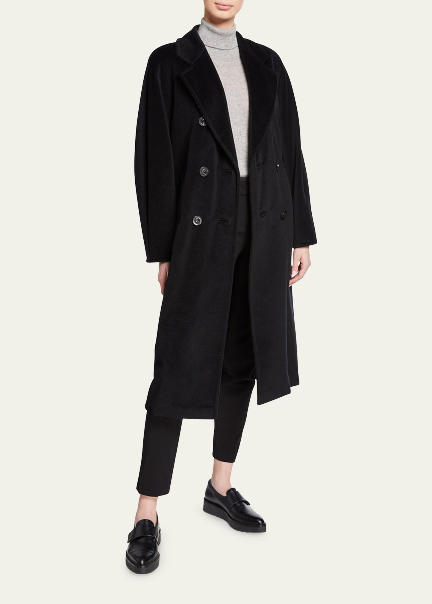 Wool-Cashmere Belted Madame Coat Product Image