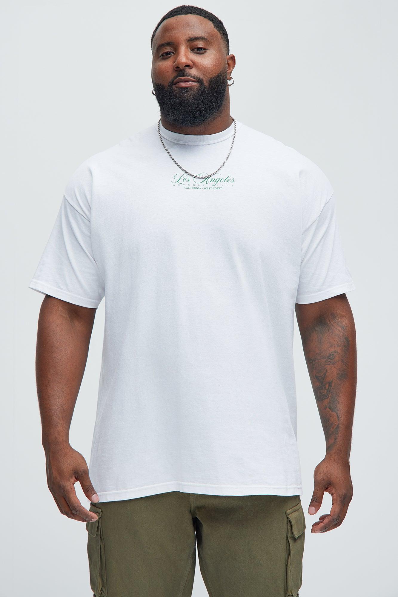 LA Tennis Club Short Sleeve Tee - White Product Image