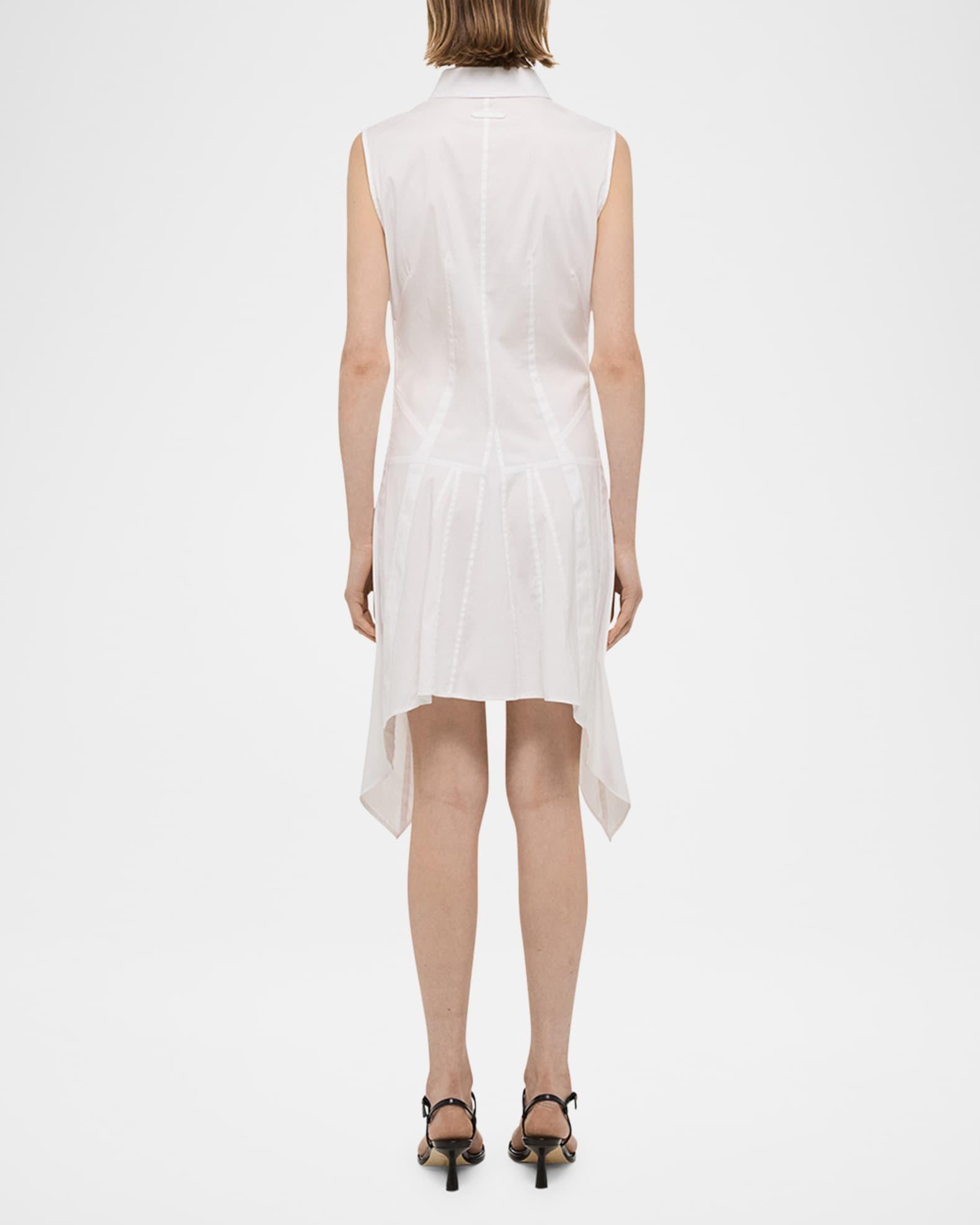 Sleeveless Bustier Shirtdress Product Image