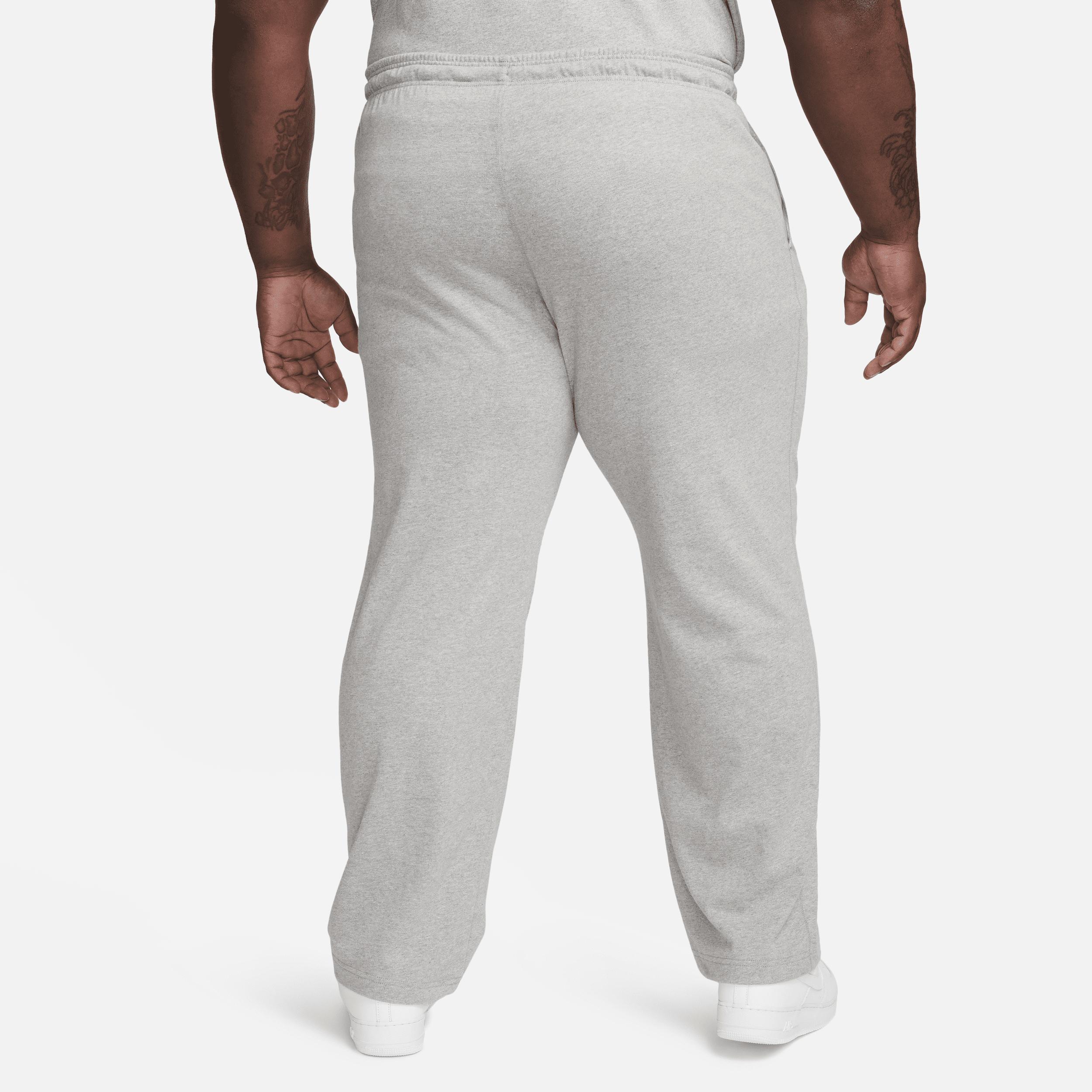 Mens Nike Sportswear Club Knit Open-Hem Pants | FQ4332-063 Product Image