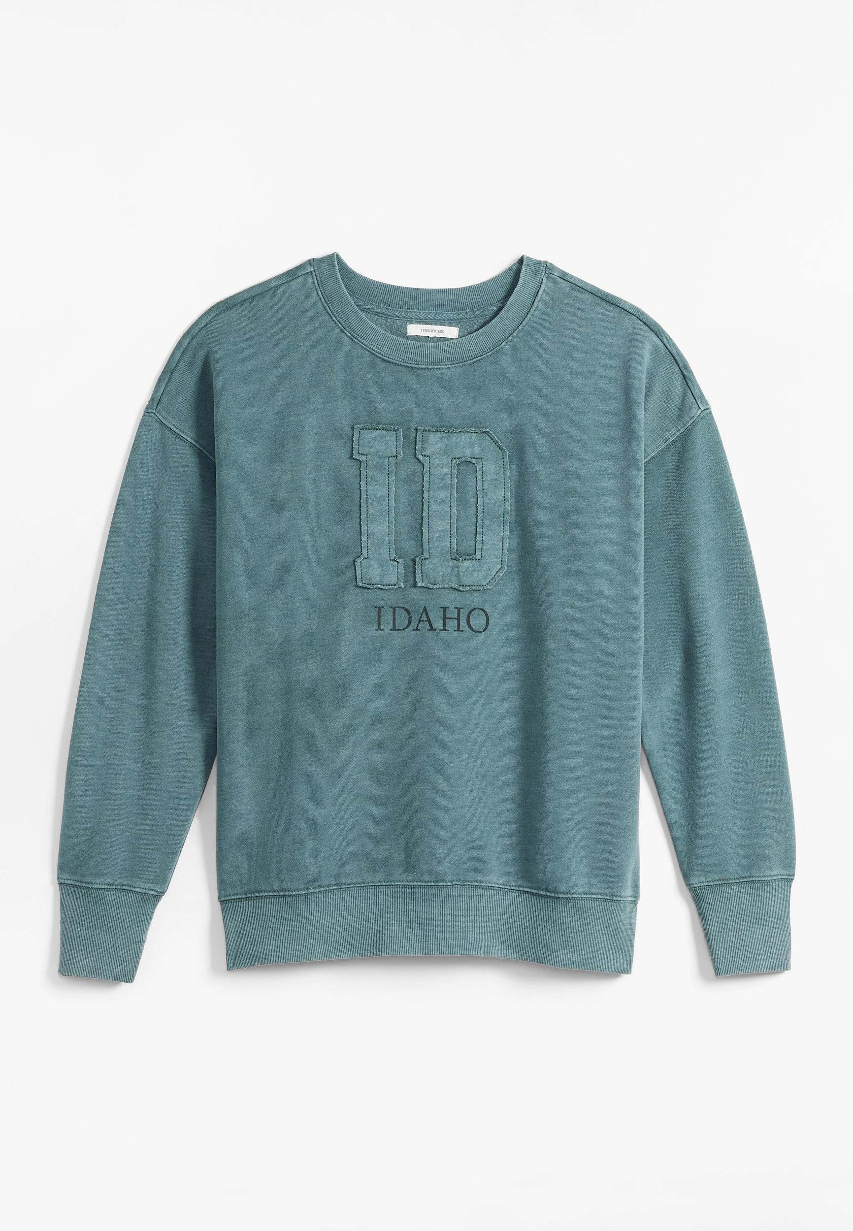 Maurices Womens State Crew Neck Sweatshirt Product Image