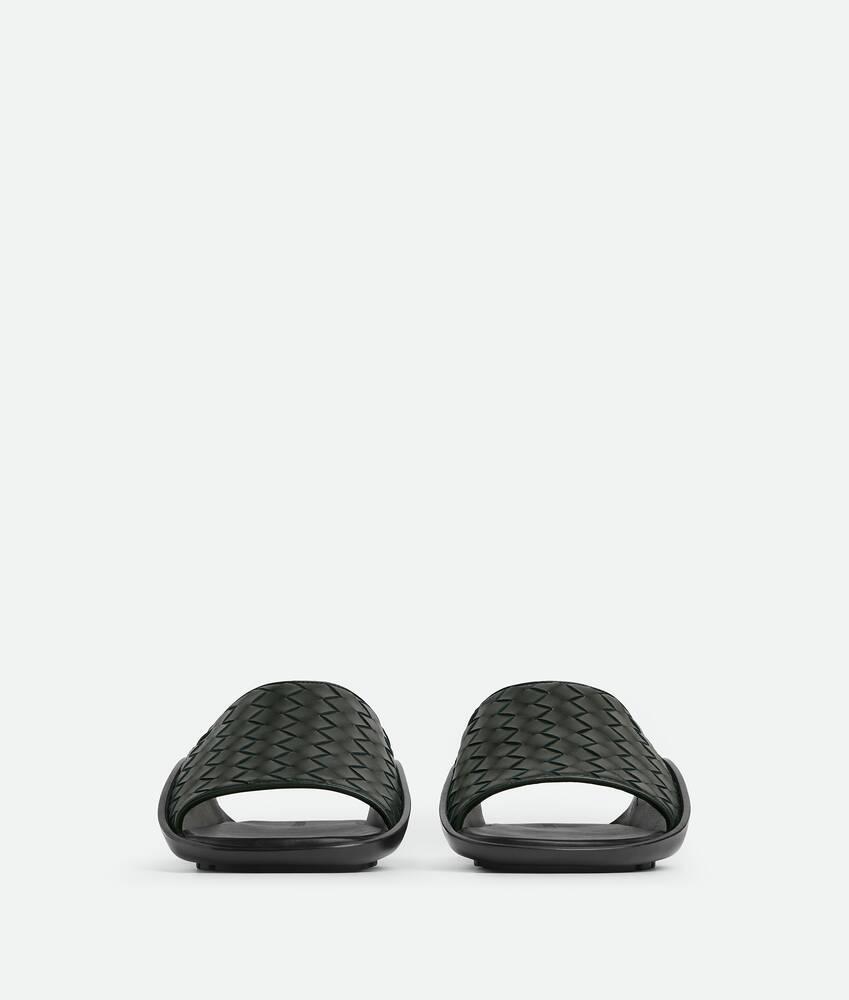 Men's Wave Mule Sandal in Dark green Product Image