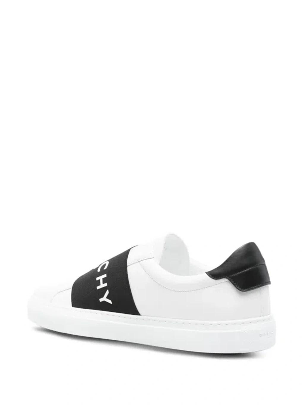 GIVENCHY Urban Street Sneakers In Leather With Elastic Band In Multi Product Image