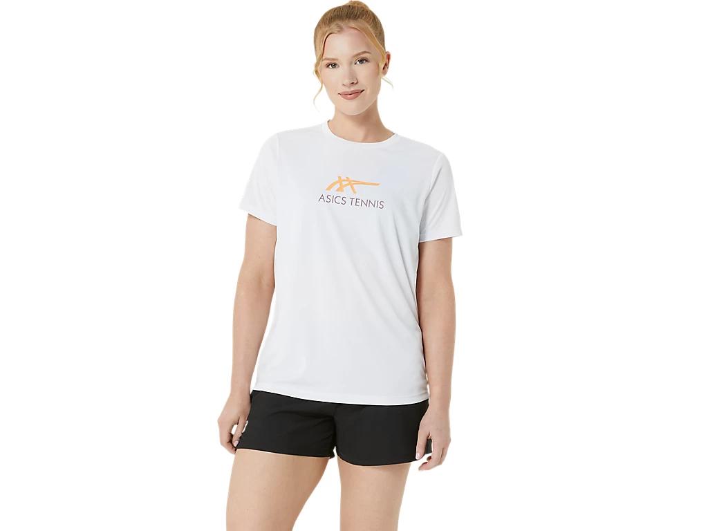 Womens Court Tennis Graphic Tee Product Image