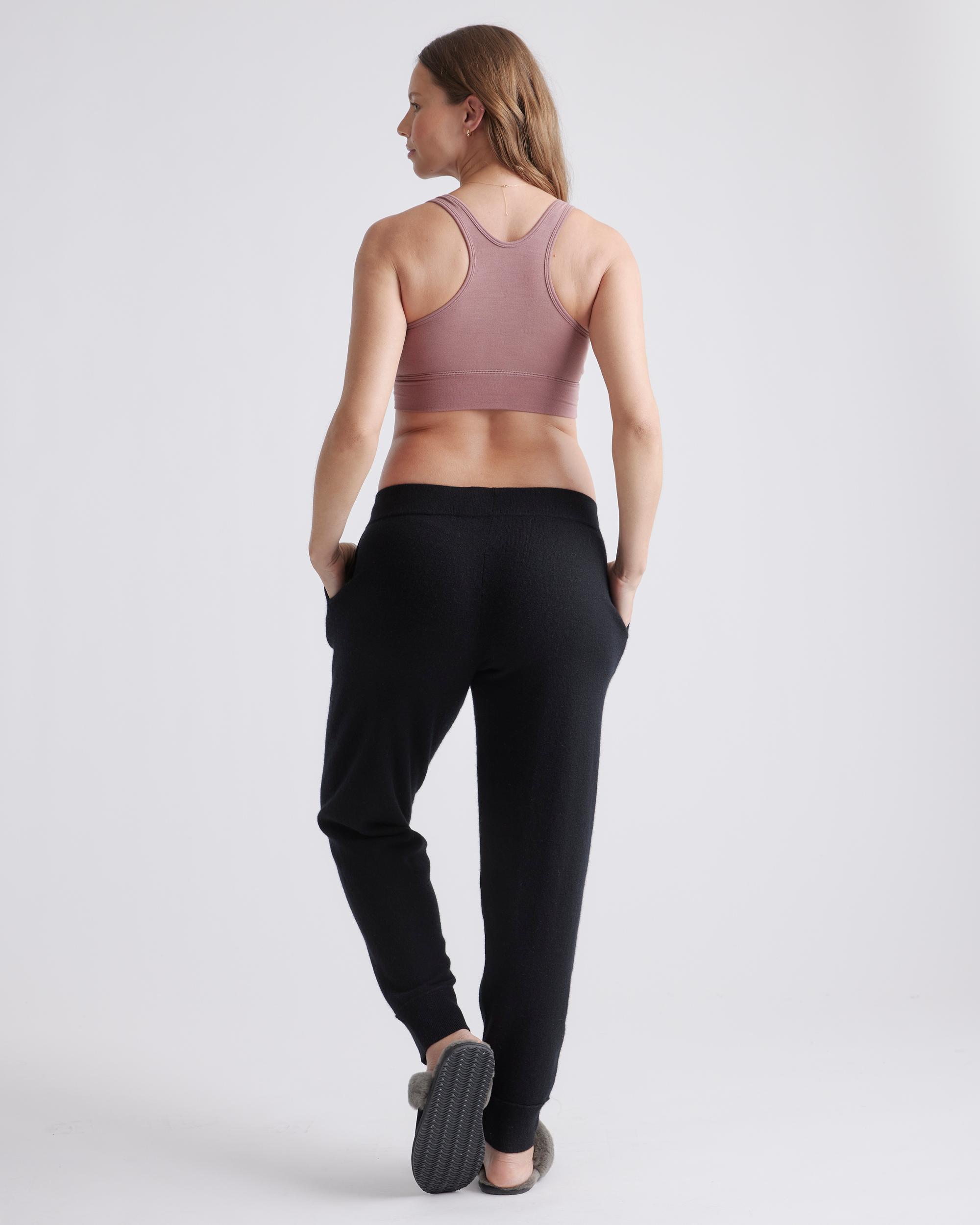 Quince | Women's French Terry Modal Maternity & Nursing Sleep Bra 2-Pack Bamboo Product Image