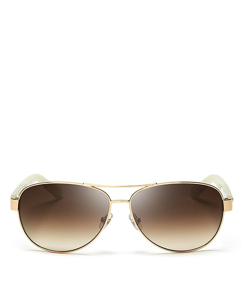 kate spade new york Womens Dalia Aviator 58mm Sunglasses Product Image