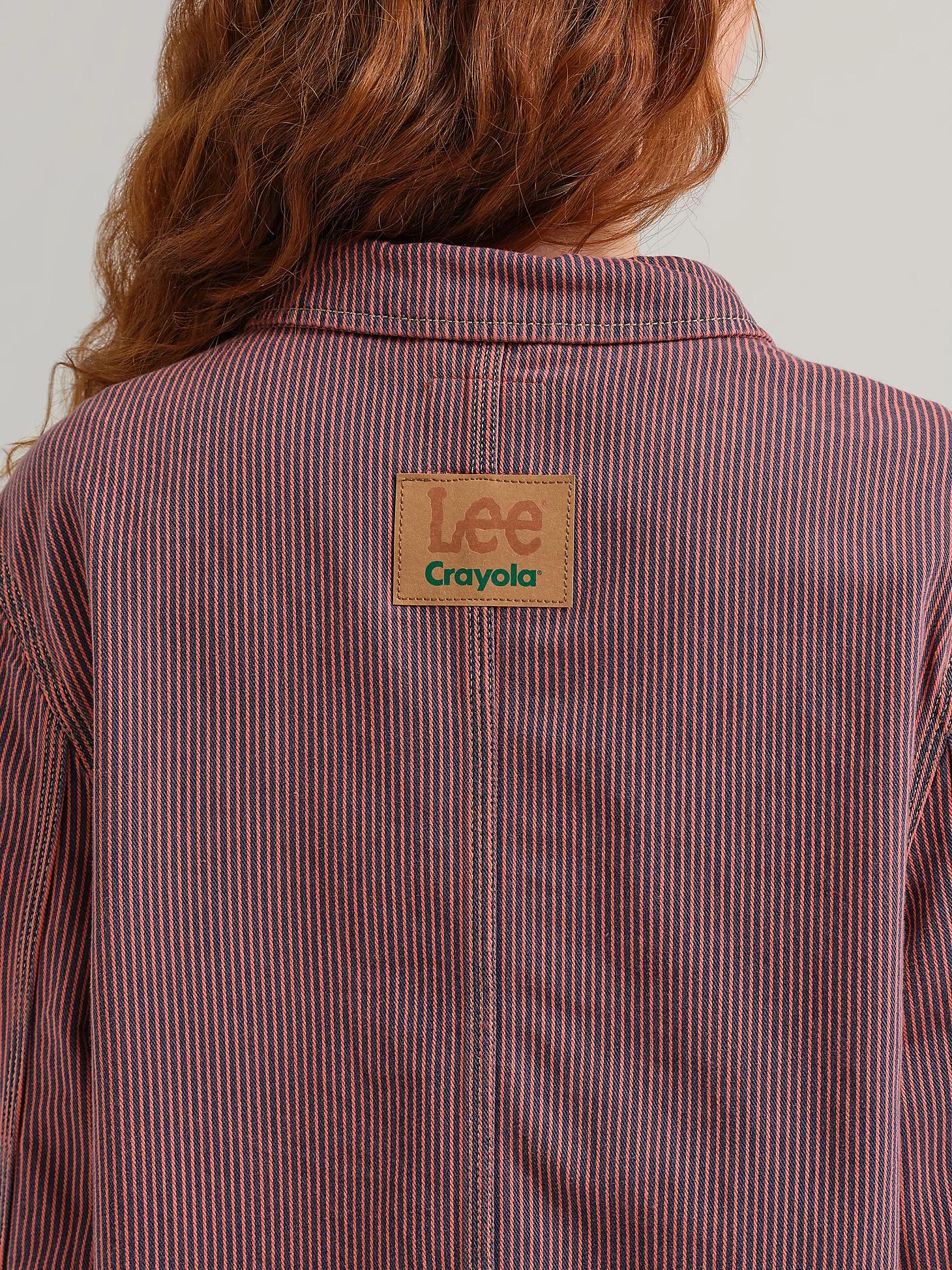 Women's Lee® x Crayola® Limited Edition Colors Crop Chore Jacket | Women's Jackets & Outerwear | Lee® Product Image