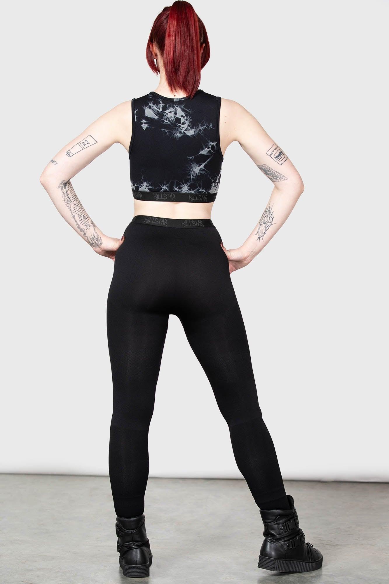 Vampyre Lunge Panelled Leggings - Resurrect Female Product Image