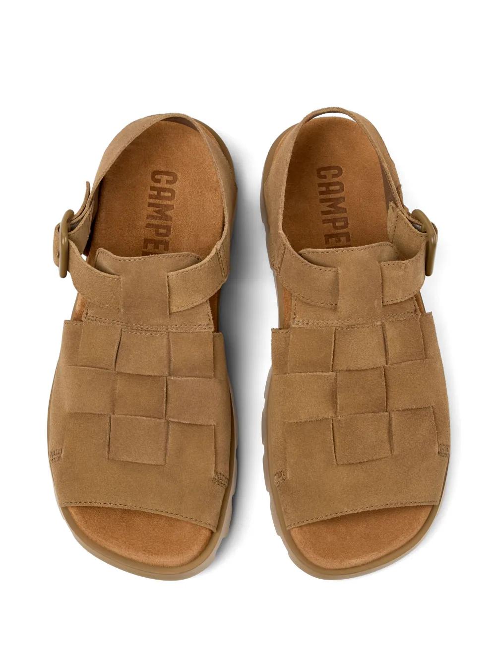 Brutus buckled suede sandals Product Image