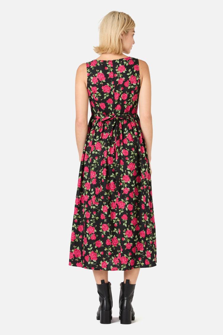 Winter Rose Midi Dress Product Image