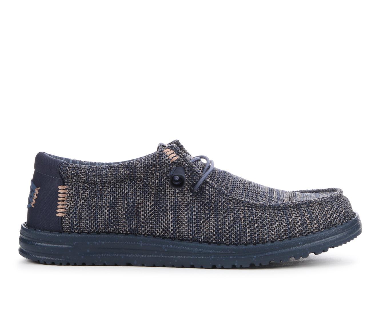 Men's HEYDUDE Wally Stretch Sox Casual Shoes Product Image
