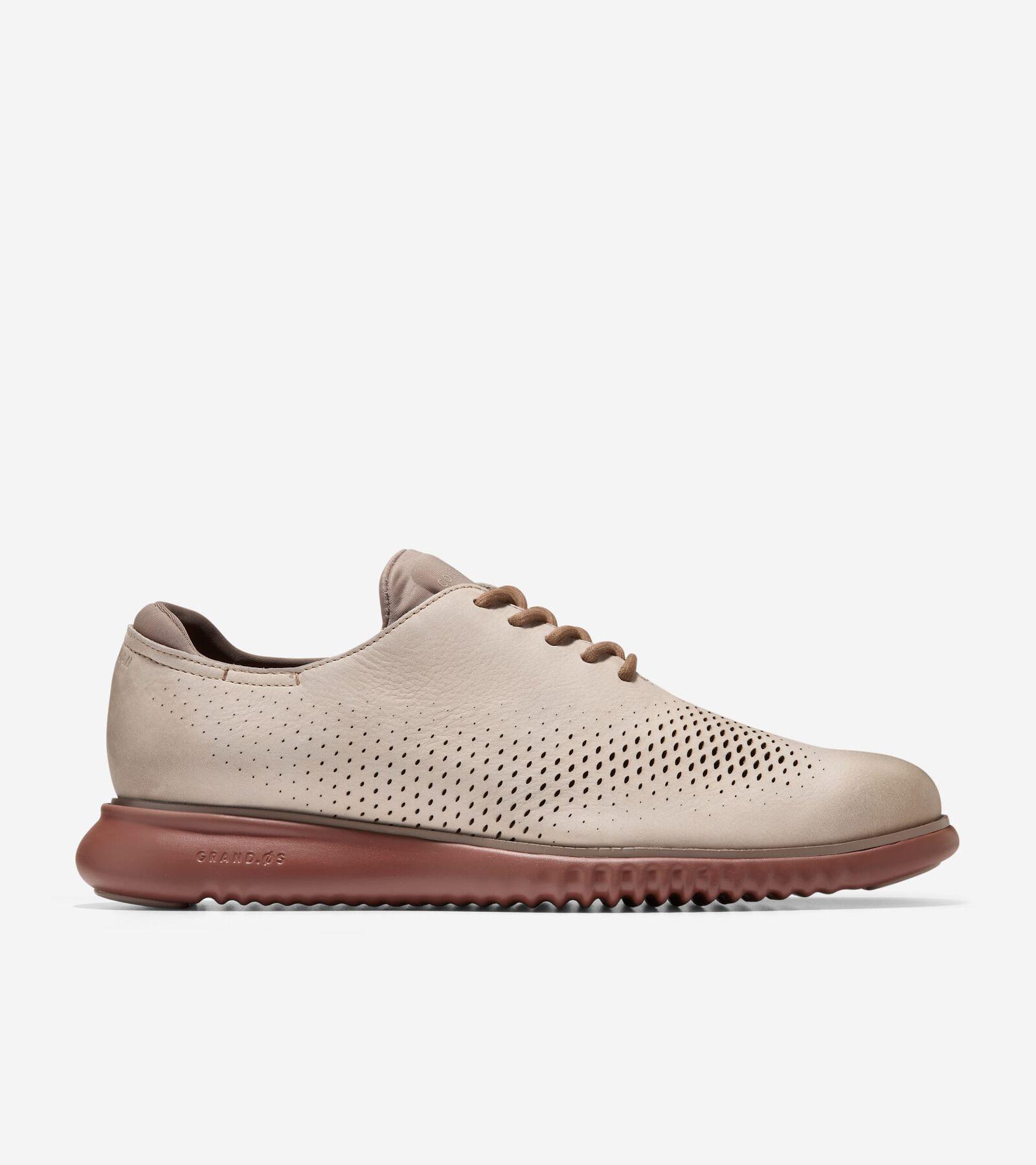 Cole Haan Mens 2.ZERGRAND Laser Wingtip Oxford Shoes Product Image