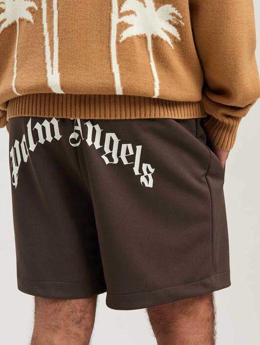 BACK CURVED LOGO TRACK SHORTS VINTAGE BL Product Image