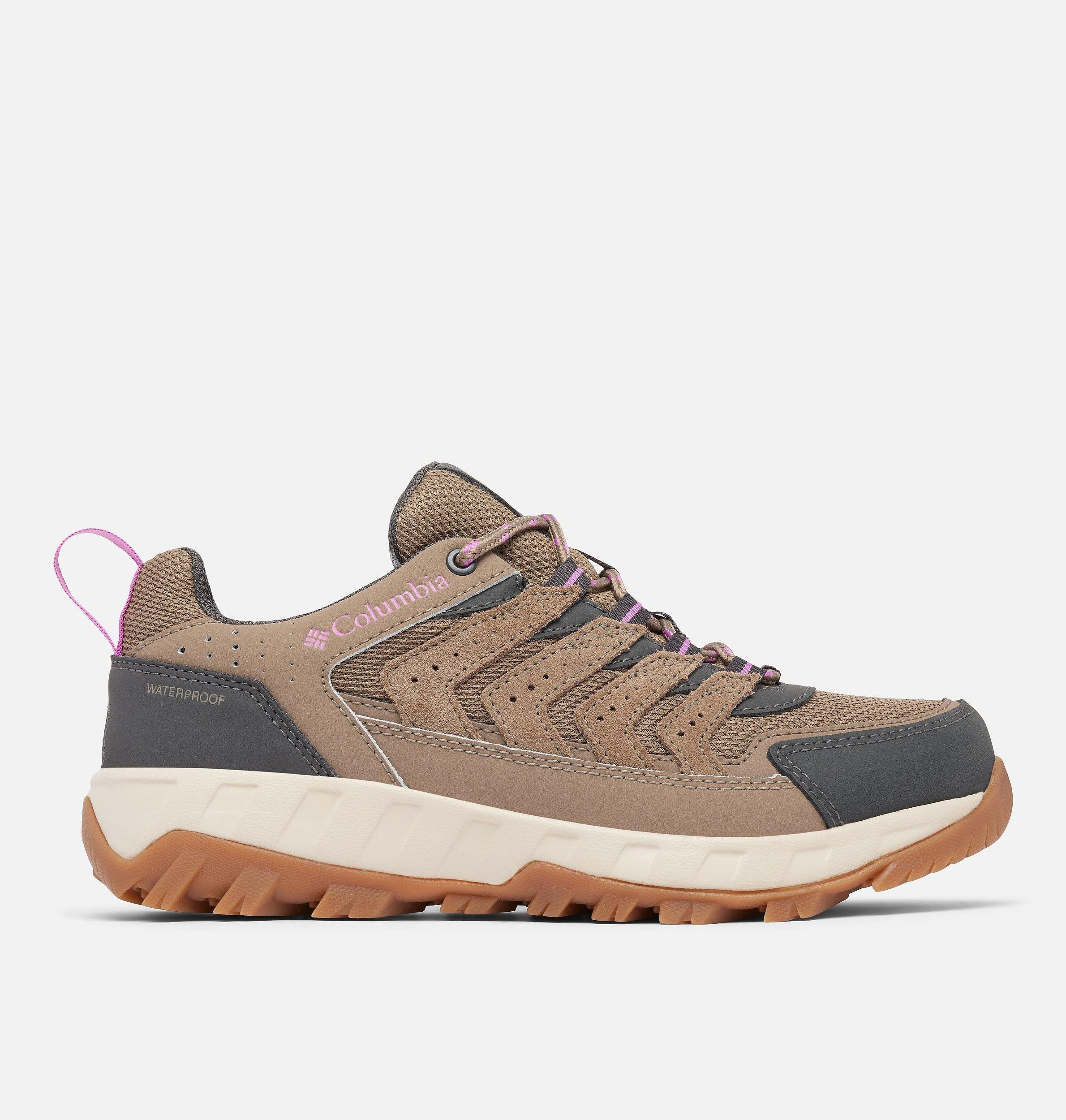 Columbia Womens Strata Trail Low Waterproof Shoe - Wide- Product Image