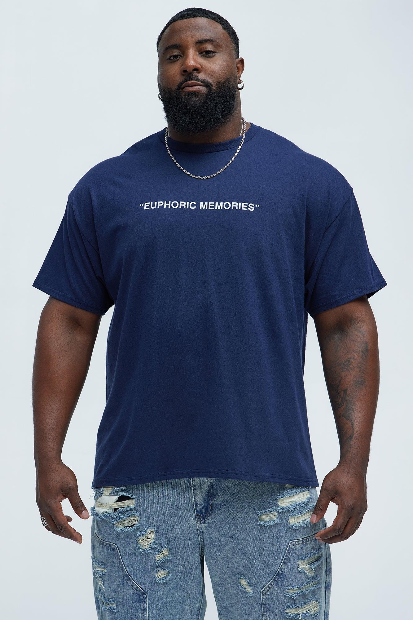 Euphoric Memories Short Sleeve Tee - Navy Product Image
