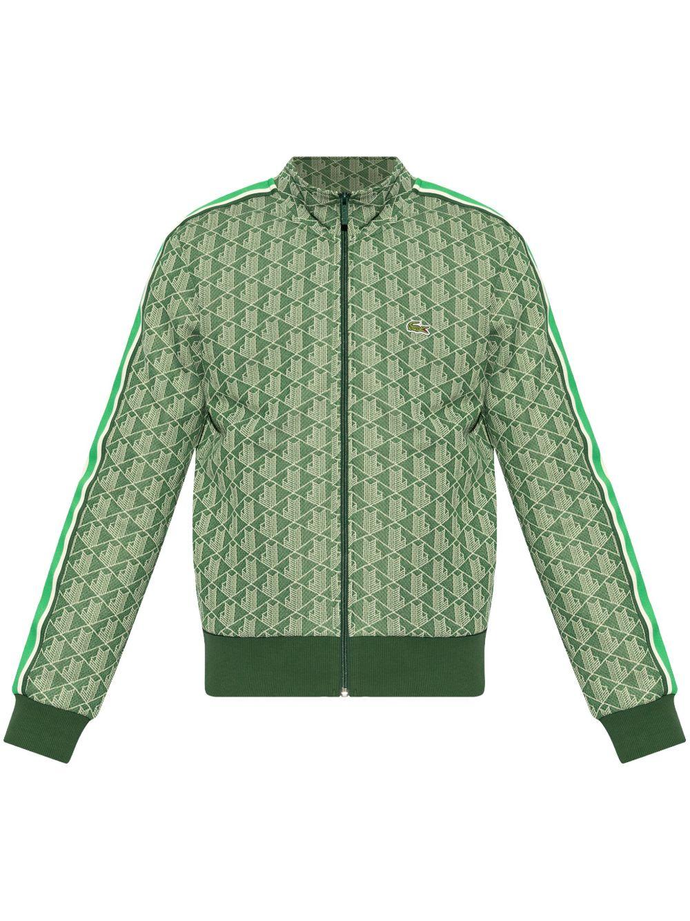 monogram-pattern sweatshirt  Product Image